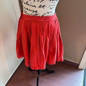 Vintage Armani jeans denim pleated skirt